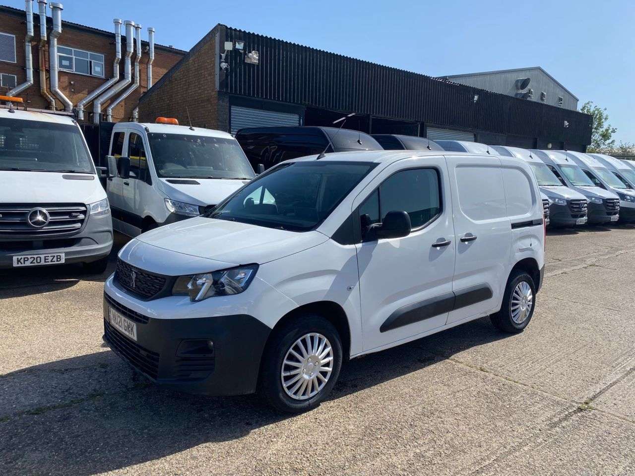 A 2021 PEUGEOT PARTNER 1.5 BLUE HDI PROFESSIONAL L1 SWB 100BHP. AIRCON. SENSORS. 82K MILES. NEW SH A 2021 PEUGEOT PARTNER 1.5 BLUE HDI PROFESSIONAL L1 SWB 100BHP. AIRCON. SENSORS. 82K MILES. NEW SH