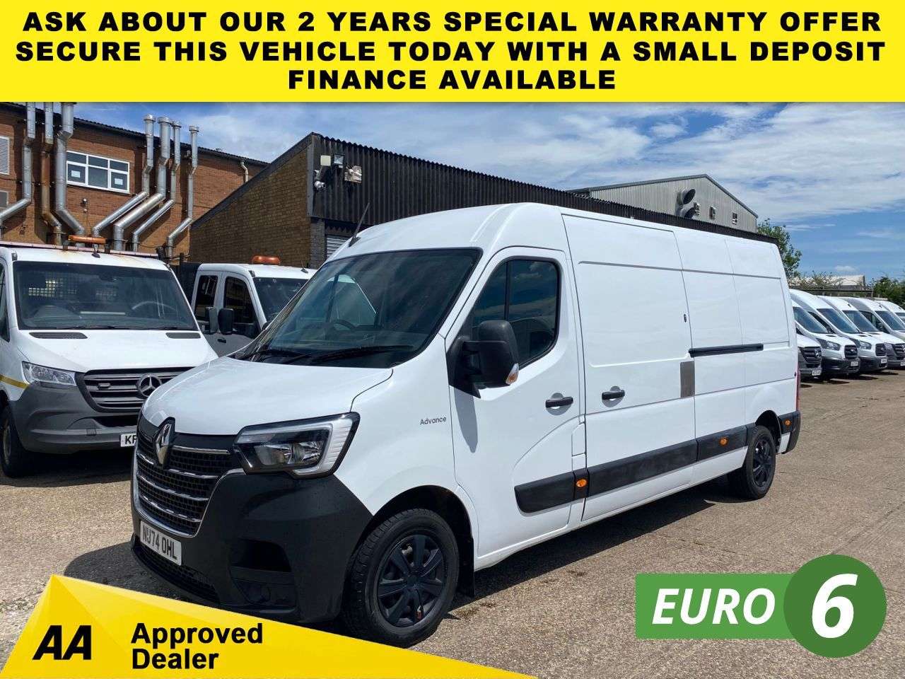 A 2024 RENAULT MASTER 2.3 DCI 35 ADVANCE LWB MEDIUM ROOF 135BHP FWD PANEL VAN. 52K MILES. FINANCE A 2024 RENAULT MASTER 2.3 DCI 35 ADVANCE LWB MEDIUM ROOF 135BHP FWD PANEL VAN. 52K MILES. FINANCE