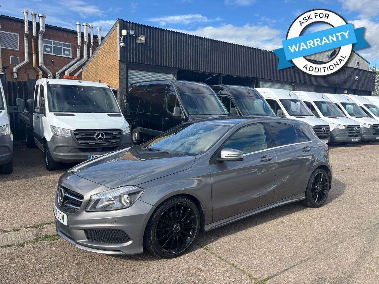 A 2014 MERCEDES-BENZ A-CLASS 2.1 A200 CDI AMG SPORT HATCHBACK 5DR EURO 6. LONG MOT 06/27. 6 MTHS WARRANT A 2014 MERCEDES-BENZ A-CLASS 2.1 A200 CDI AMG SPORT HATCHBACK 5DR EURO 6. LONG MOT 06/27. 6 MTHS WARRANT