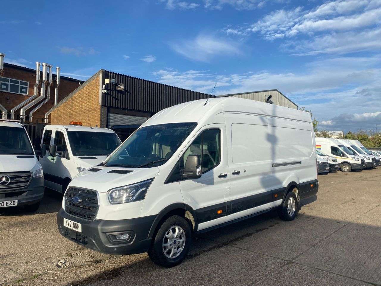 A 2021 FORD TRANSIT 2.0 TDCI T350 TREND ECOBLUE L4 H3 XLWB JUMBO H/ROOF RWD 170BHP. LOW 47K MLS A 2021 FORD TRANSIT 2.0 TDCI T350 TREND ECOBLUE L4 H3 XLWB JUMBO H/ROOF RWD 170BHP. LOW 47K MLS