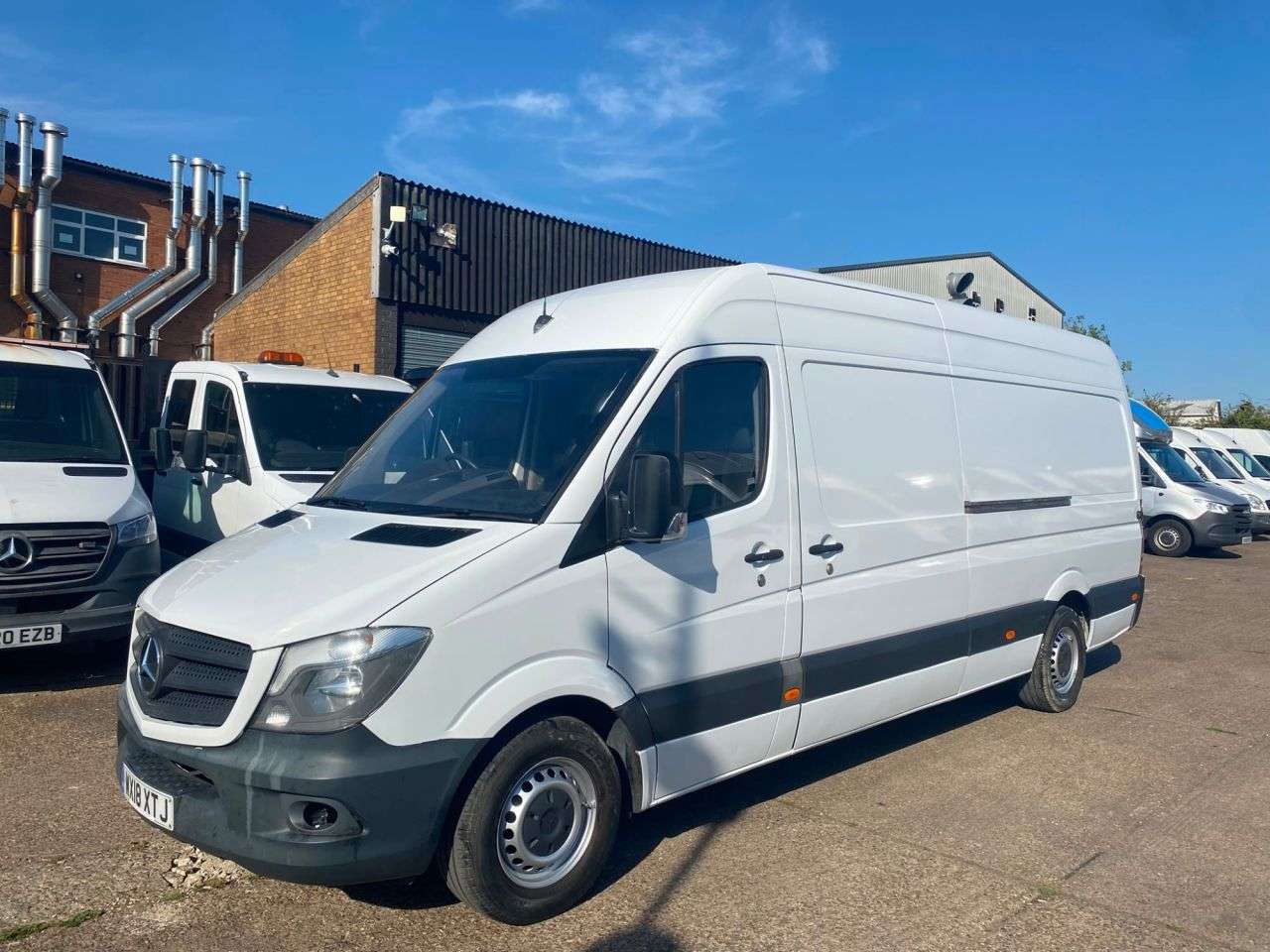 A 2018 MERCEDES-BENZ SPRINTER 2.1 316 CDI L3 H2 LWB H/ROOF 161BHP. RWD. AIRCON. FINANCE. EURO 6 ULEZ. PX A 2018 MERCEDES-BENZ SPRINTER 2.1 316 CDI L3 H2 LWB H/ROOF 161BHP. RWD. AIRCON. FINANCE. EURO 6 ULEZ. PX