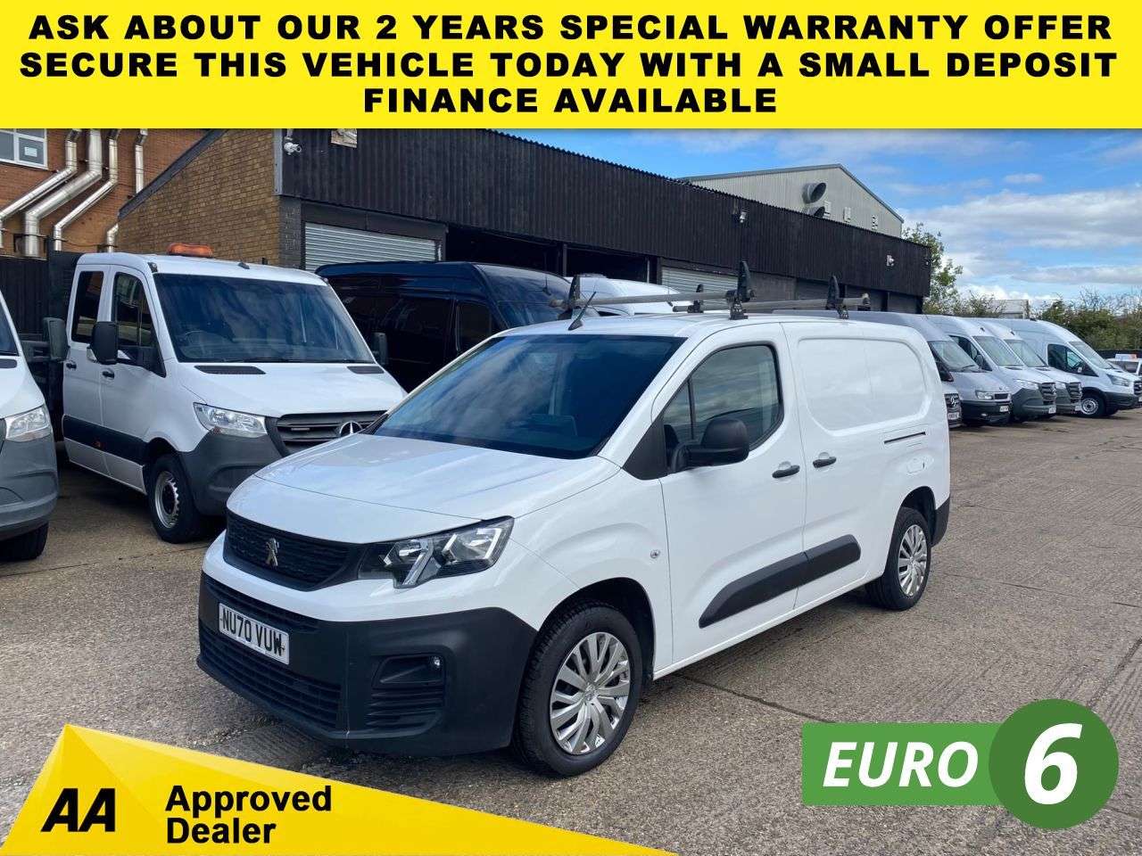 A 2020 PEUGEOT PARTNER 1.5 BLUE HDI PROFESSIONAL LWB 100BHP. ROOF RACK. AIRCON. FINANCE. 1 OWNER. A 2020 PEUGEOT PARTNER 1.5 BLUE HDI PROFESSIONAL LWB 100BHP. ROOF RACK. AIRCON. FINANCE. 1 OWNER.