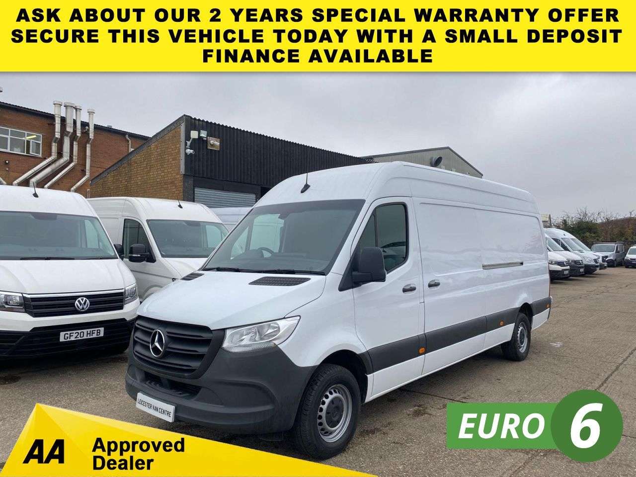 A 2021 MERCEDES-BENZ SPRINTER 2.0 315 CDI L3 H2 LWB H/ROOF PROGRESSIVE 150BHP. RWD. FINANCE. PX A 2021 MERCEDES-BENZ SPRINTER 2.0 315 CDI L3 H2 LWB H/ROOF PROGRESSIVE 150BHP. RWD. FINANCE. PX
