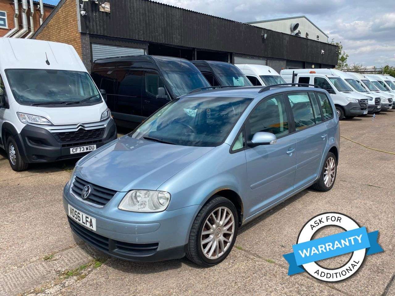 A 2006 VOLKSWAGEN TOURAN 1.9 TDI SE MPV 5DR DIESEL MANUAL 105BHP. 7 SEATER. AIRCON. 146K MLS. PX. A 2006 VOLKSWAGEN TOURAN 1.9 TDI SE MPV 5DR DIESEL MANUAL 105BHP. 7 SEATER. AIRCON. 146K MLS. PX.
