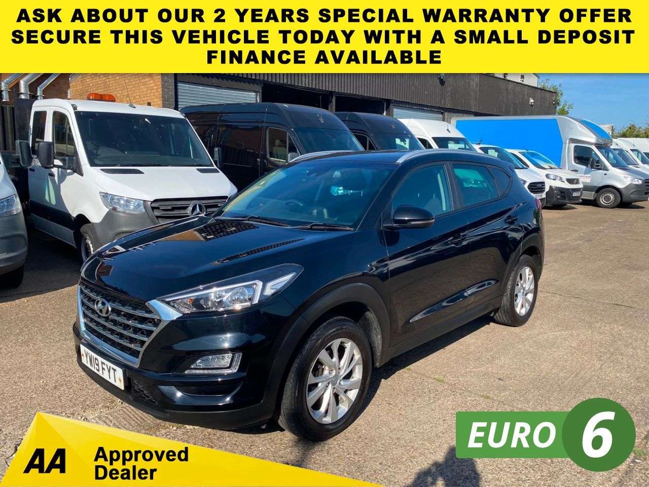 A 2019 HYUNDAI TUCSON 1.6 GDI SE NAV SUV 5DR PETROL MANUAL 130BHP. SENSORS. AIRCON. ULEZ. FINANCE A 2019 HYUNDAI TUCSON 1.6 GDI SE NAV SUV 5DR PETROL MANUAL 130BHP. SENSORS. AIRCON. ULEZ. FINANCE