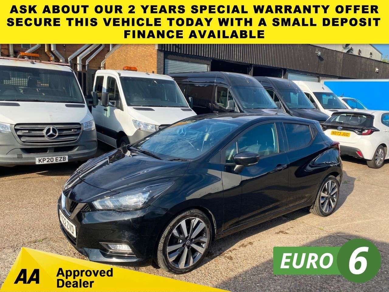 A 2022 NISSAN MICRA 1.0 IG-T TEKNA HATCHBACK 5DR PETROL MANUAL 90BHP. EURO 6 ULEZ. 94K MLS. AIR A 2022 NISSAN MICRA 1.0 IG-T TEKNA HATCHBACK 5DR PETROL MANUAL 90BHP. EURO 6 ULEZ. 94K MLS. AIR