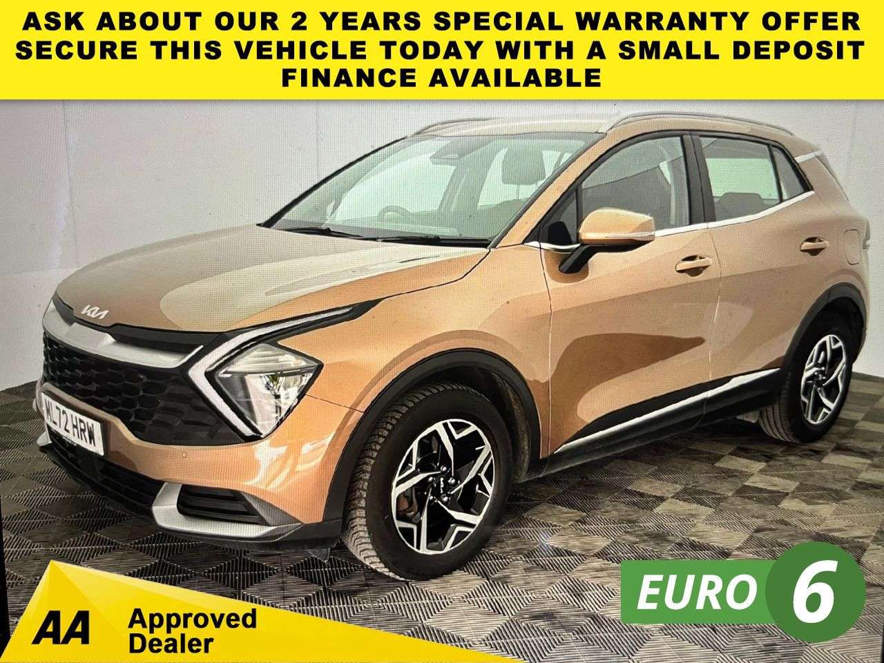 A 2022 KIA SPORTAGE 1.6 CRDI ISG 2 SUV 5DR DIESEL EURO 6 115BHP. AC. CAMERA. FSH. 1 OWNER. FINA A 2022 KIA SPORTAGE 1.6 CRDI ISG 2 SUV 5DR DIESEL EURO 6 115BHP. AC. CAMERA. FSH. 1 OWNER. FINA