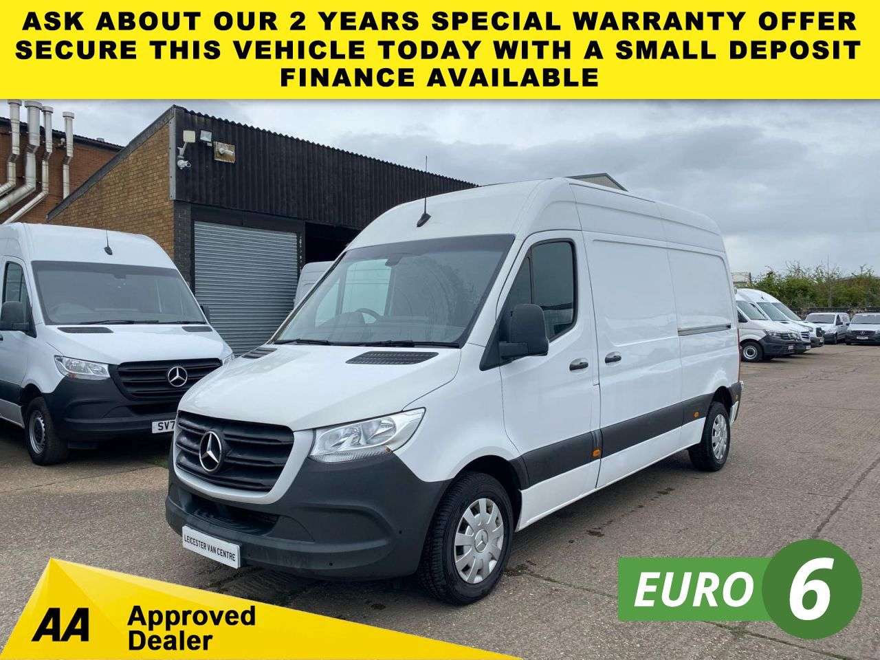 A 2021 MERCEDES-BENZ SPRINTER 2.0 315 CDI L2 H2 MWB H/ROOF PREMIUM 150BHP. RWD. AC. CAMERA. SENSORS. FINA A 2021 MERCEDES-BENZ SPRINTER 2.0 315 CDI L2 H2 MWB H/ROOF PREMIUM 150BHP. RWD. AC. CAMERA. SENSORS. FINA