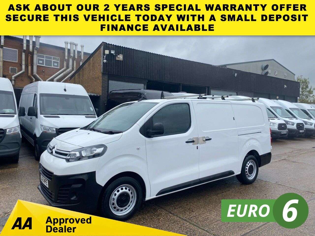 A 2021 CITROEN DISPATCH 1.5 BLUE HDI 1200 ENTERPRISE XL L3 LWB 100BHP. ROOF RACK. LOW 21K MLS. FINA A 2021 CITROEN DISPATCH 1.5 BLUE HDI 1200 ENTERPRISE XL L3 LWB 100BHP. ROOF RACK. LOW 21K MLS. FINA