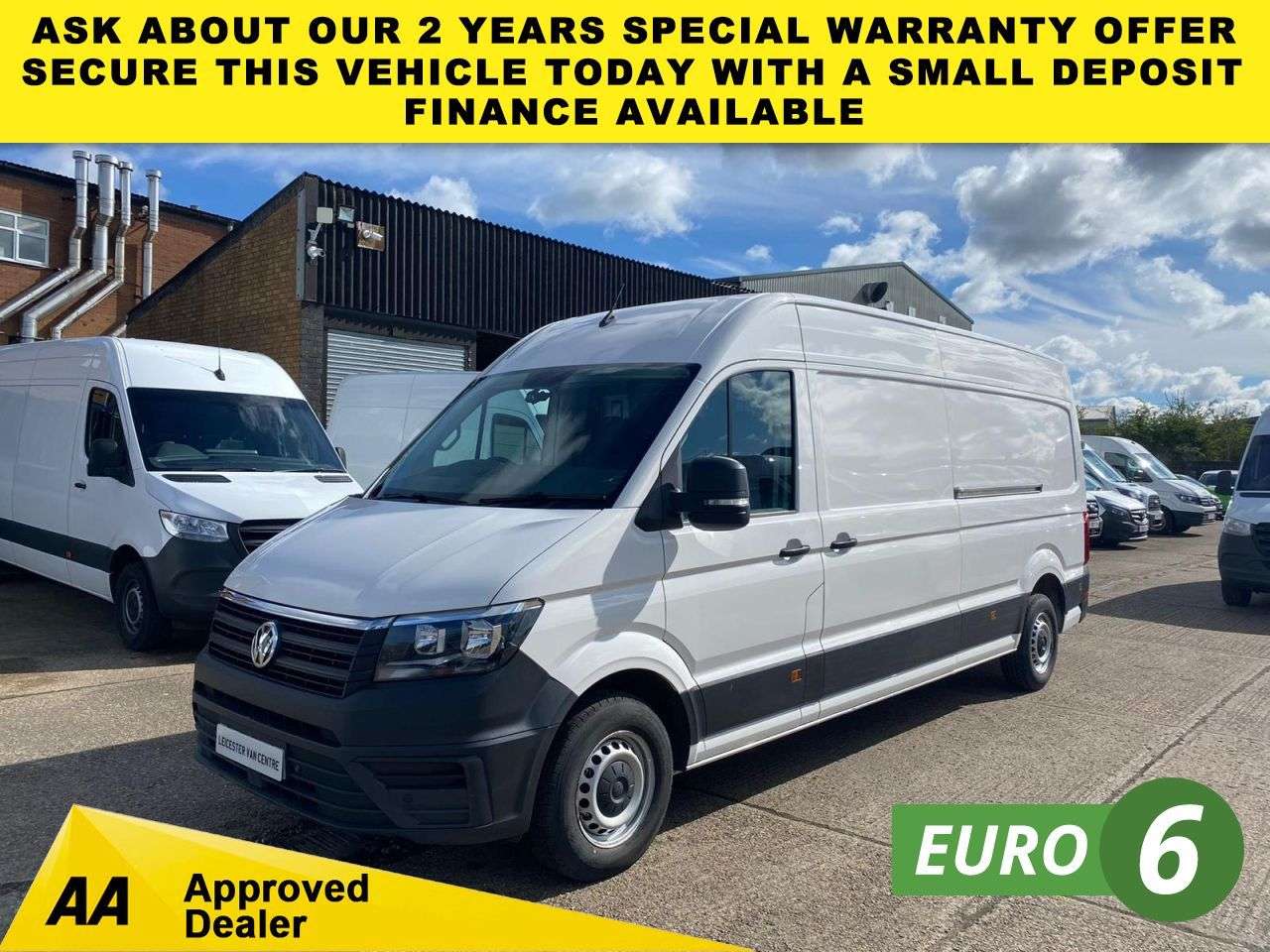 A 2022 VOLKSWAGEN CRAFTER 2.0 TDI CR35 TRENDLINE LWB H/ROOF FWD 140BHP. EURO 6 ULEZ. AIRCON. FINANCE. A 2022 VOLKSWAGEN CRAFTER 2.0 TDI CR35 TRENDLINE LWB H/ROOF FWD 140BHP. EURO 6 ULEZ. AIRCON. FINANCE.