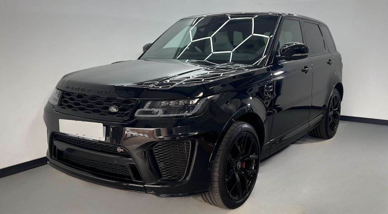 A 2020 LAND ROVER RANGE ROVER SPORT 5.0 SVR 5d 567 BHP A 2020 LAND ROVER RANGE ROVER SPORT 5.0 SVR 5d 567 BHP