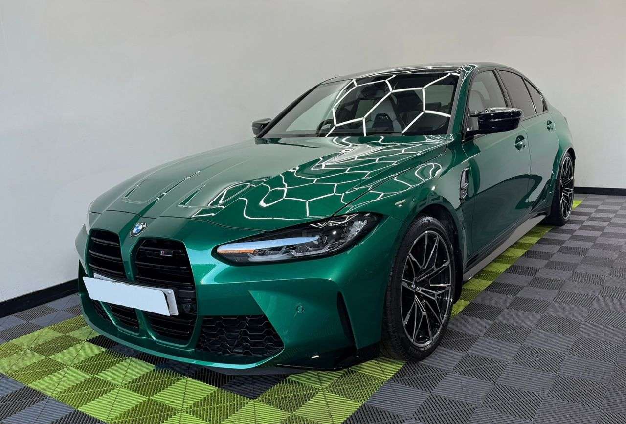 A 2023 BMW M3 3.0 BiTurbo Competition Saloon 4dr Petrol Steptronic Euro 6 (s/s) (510 ps) A 2023 BMW M3 3.0 BiTurbo Competition Saloon 4dr Petrol Steptronic Euro 6 (s/s) (510 ps)