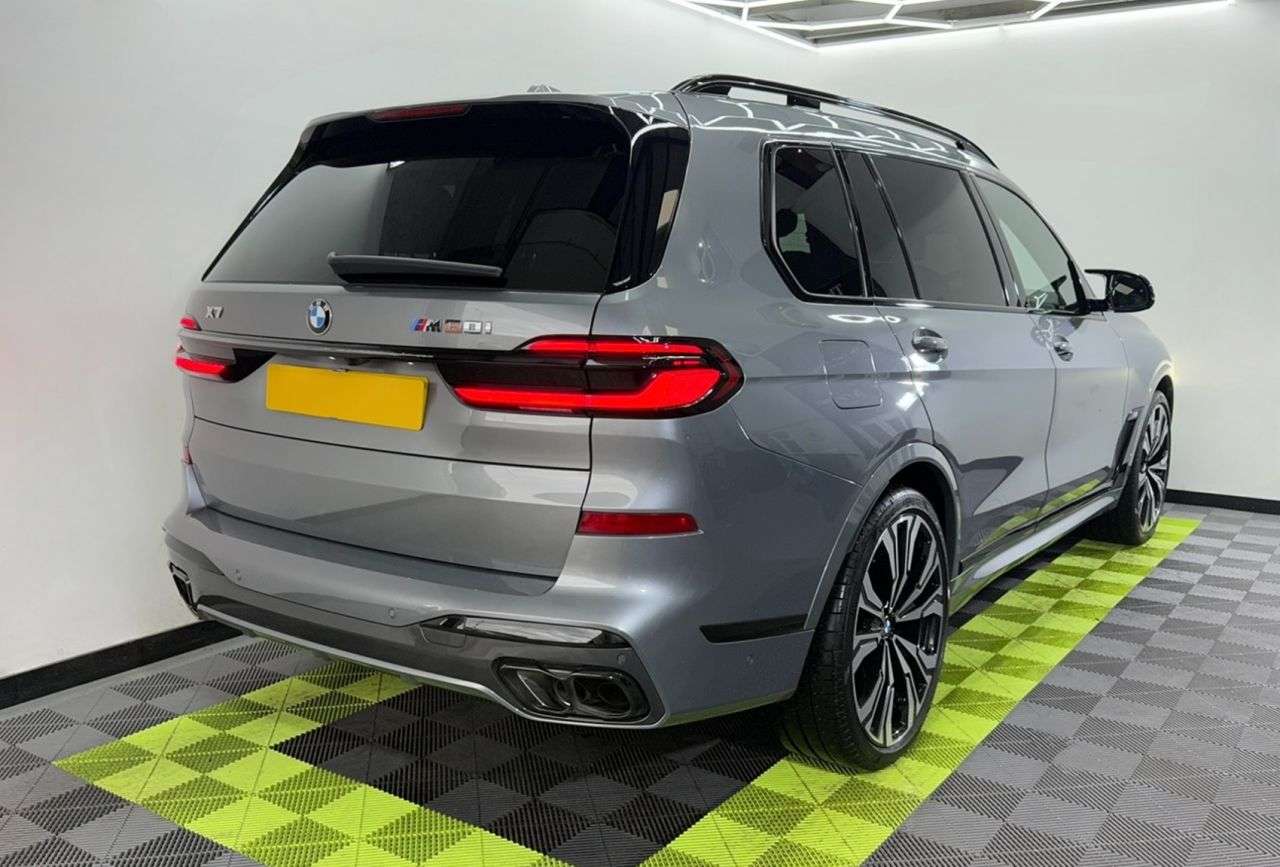 A 2023 BMW X7 4.4 M60i V8 SUV 5dr Petrol Auto xDrive Euro 6 (s/s) (530 ps) A 2023 BMW X7 4.4 M60i V8 SUV 5dr Petrol Auto xDrive Euro 6 (s/s) (530 ps)