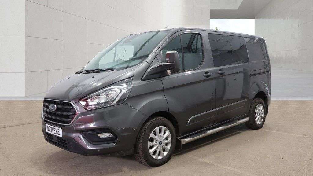 A 2021 FORD TRANSIT CUSTOM 2.0 300 EcoBlue Limited Crew Van Double Cab 5dr Diesel Manual L1 H1 Euro 6 A 2021 FORD TRANSIT CUSTOM 2.0 300 EcoBlue Limited Crew Van Double Cab 5dr Diesel Manual L1 H1 Euro 6
