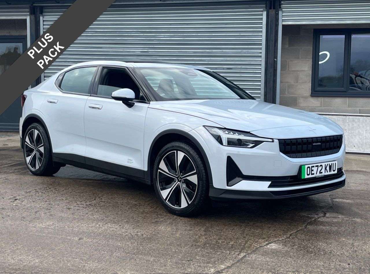 A 2022 POLESTAR POLESTAR 2 Single Motor 78kWh Long Range Fastback 5dr Electric Auto FWD (231 ps) A 2022 POLESTAR POLESTAR 2 Single Motor 78kWh Long Range Fastback 5dr Electric Auto FWD (231 ps)