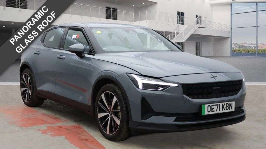 A 2022 POLESTAR POLESTAR 2 Single Motor 78kWh Long Range Fastback 5dr Electric Auto FWD (231 ps) A 2022 POLESTAR POLESTAR 2 Single Motor 78kWh Long Range Fastback 5dr Electric Auto FWD (231 ps)