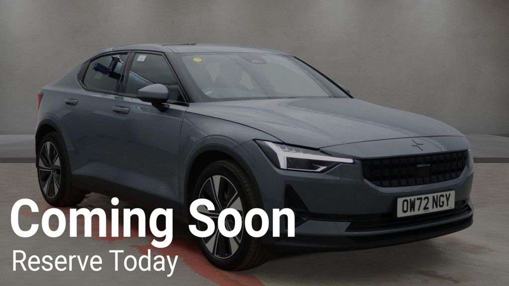 A 2023 POLESTAR POLESTAR 2 Single Motor 78kWh Long Range Fastback 5dr Electric Auto FWD (231 ps) A 2023 POLESTAR POLESTAR 2 Single Motor 78kWh Long Range Fastback 5dr Electric Auto FWD (231 ps)