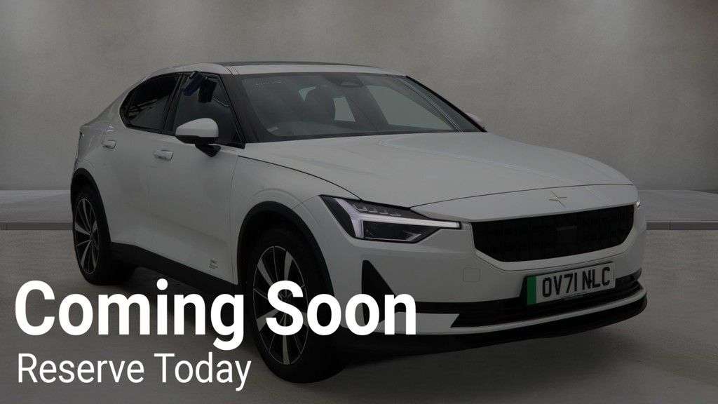 A 2021 POLESTAR POLESTAR 2 Single Motor 64kWh Standard Range Fastback 5dr Electric Auto FWD (224 ps) A 2021 POLESTAR POLESTAR 2 Single Motor 64kWh Standard Range Fastback 5dr Electric Auto FWD (224 ps)