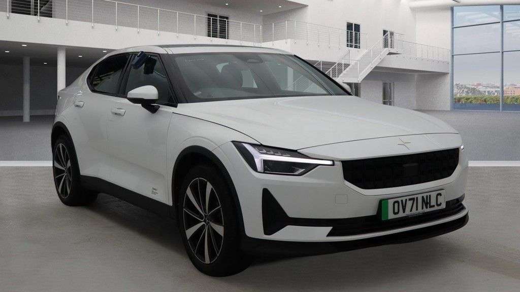 A 2021 POLESTAR POLESTAR 2 Single Motor 64kWh Standard Range Fastback 5dr Electric Auto FWD (224 ps) A 2021 POLESTAR POLESTAR 2 Single Motor 64kWh Standard Range Fastback 5dr Electric Auto FWD (224 ps)