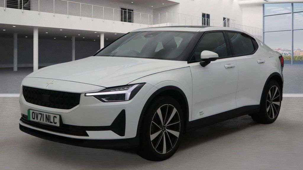 A 2021 POLESTAR POLESTAR 2 Single Motor 64kWh Standard Range Fastback 5dr Electric Auto FWD (224 ps) A 2021 POLESTAR POLESTAR 2 Single Motor 64kWh Standard Range Fastback 5dr Electric Auto FWD (224 ps)