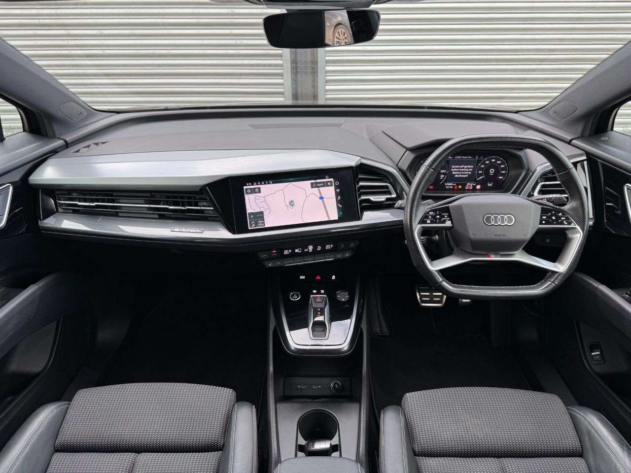 A 2022 AUDI Q4 E-TRON 40 S line SUV 5dr Electric Auto 82kWh (204 ps) A 2022 AUDI Q4 E-TRON 40 S line SUV 5dr Electric Auto 82kWh (204 ps)