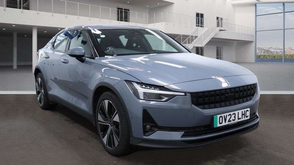 A 2023 POLESTAR POLESTAR 2 Single Motor 78kWh Long Range Fastback 5dr Electric Auto FWD (231 ps) A 2023 POLESTAR POLESTAR 2 Single Motor 78kWh Long Range Fastback 5dr Electric Auto FWD (231 ps)