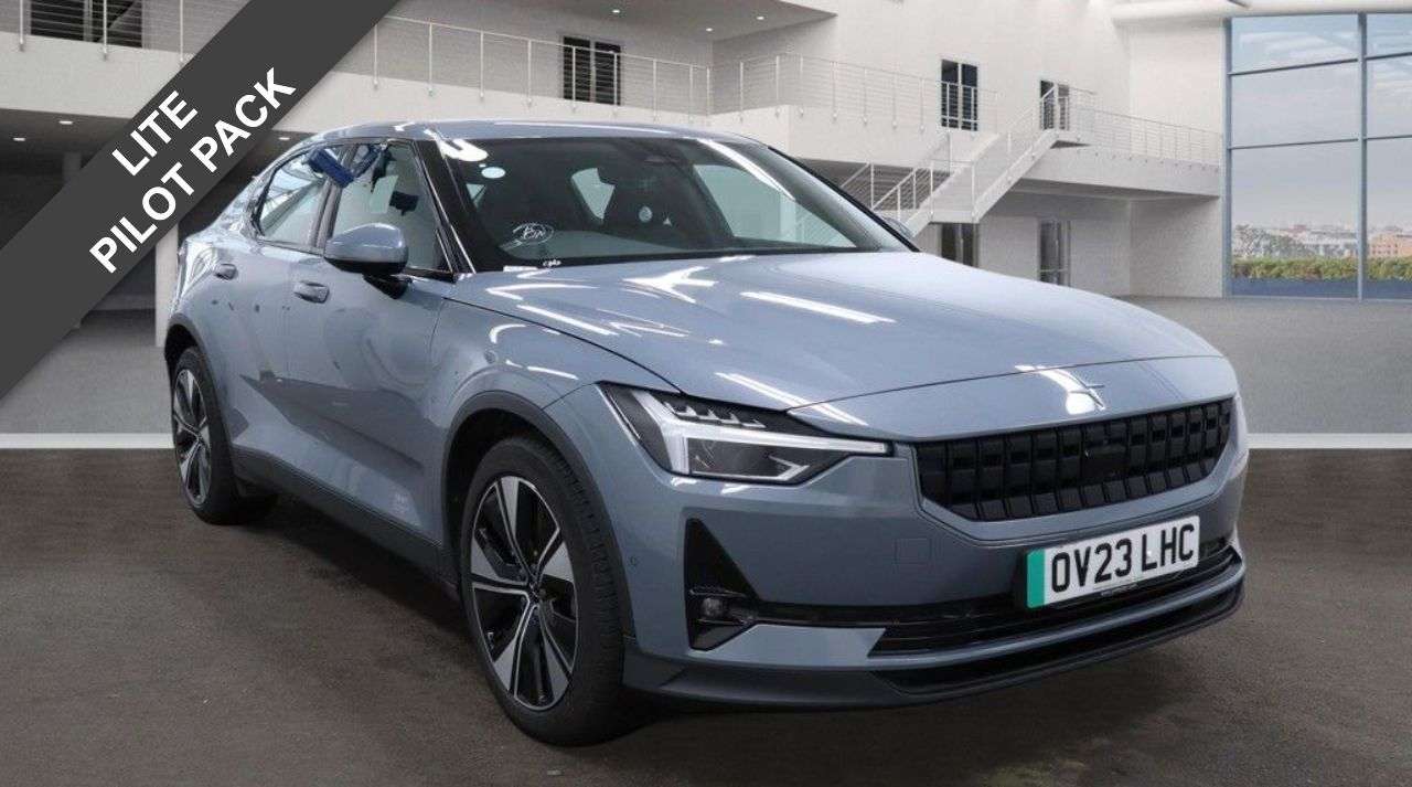 A 2023 POLESTAR POLESTAR 2 Single Motor 78kWh Long Range Fastback 5dr Electric Auto FWD (231 ps) A 2023 POLESTAR POLESTAR 2 Single Motor 78kWh Long Range Fastback 5dr Electric Auto FWD (231 ps)