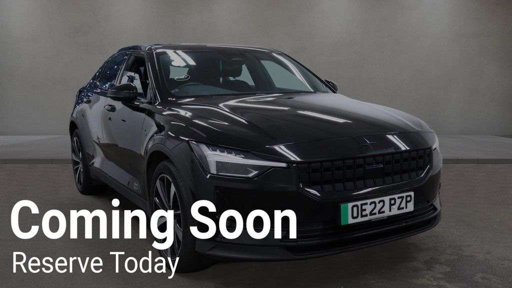 A 2022 POLESTAR POLESTAR 2 Single Motor 78kWh Long Range Fastback 5dr Electric Auto FWD (231 ps) A 2022 POLESTAR POLESTAR 2 Single Motor 78kWh Long Range Fastback 5dr Electric Auto FWD (231 ps)