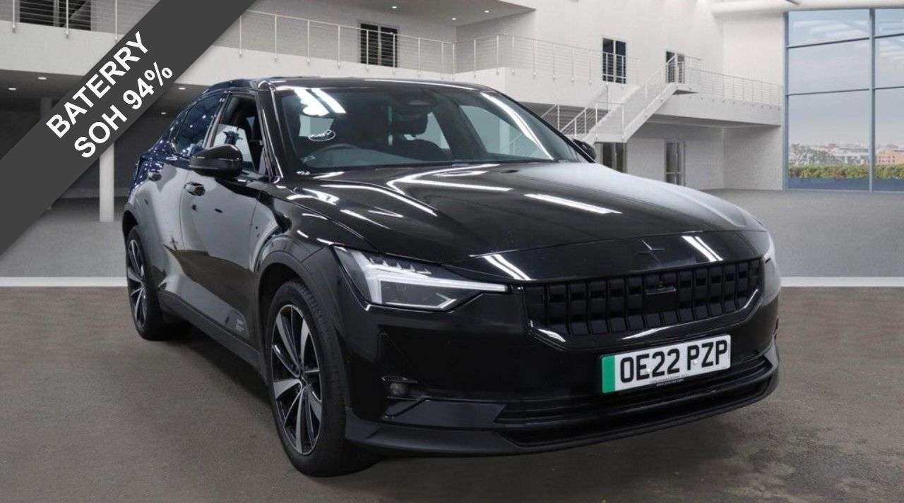 A 2022 POLESTAR POLESTAR 2 Single Motor 78kWh Long Range Fastback 5dr Electric Auto FWD (231 ps) A 2022 POLESTAR POLESTAR 2 Single Motor 78kWh Long Range Fastback 5dr Electric Auto FWD (231 ps)