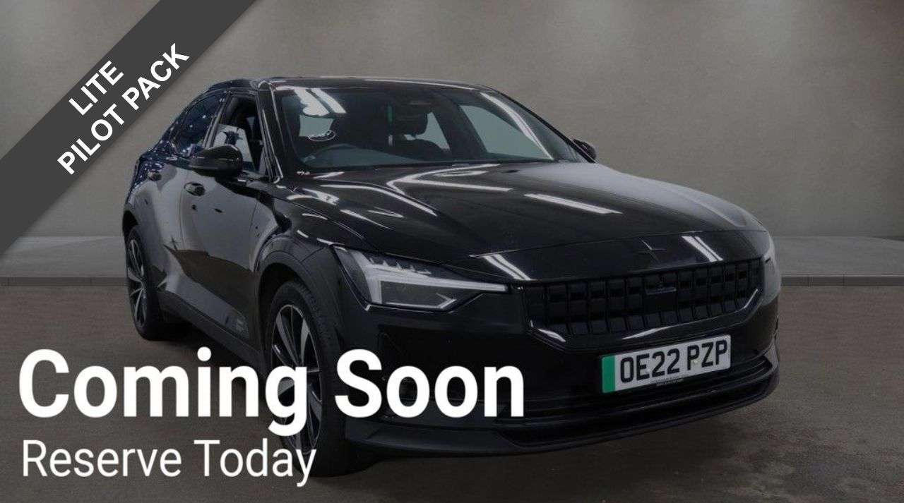A 2022 POLESTAR POLESTAR 2 Single Motor 78kWh Long Range Fastback 5dr Electric Auto FWD (231 ps) A 2022 POLESTAR POLESTAR 2 Single Motor 78kWh Long Range Fastback 5dr Electric Auto FWD (231 ps)