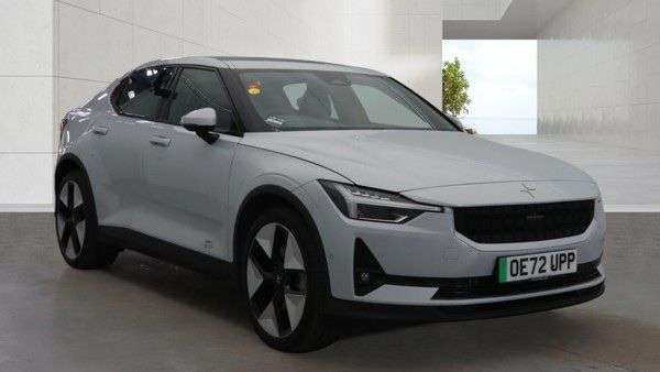 A 2023 POLESTAR POLESTAR 2 Single Motor 69kWh Standard Range Fastback 5dr Electric Auto FWD (231 ps) A 2023 POLESTAR POLESTAR 2 Single Motor 69kWh Standard Range Fastback 5dr Electric Auto FWD (231 ps)