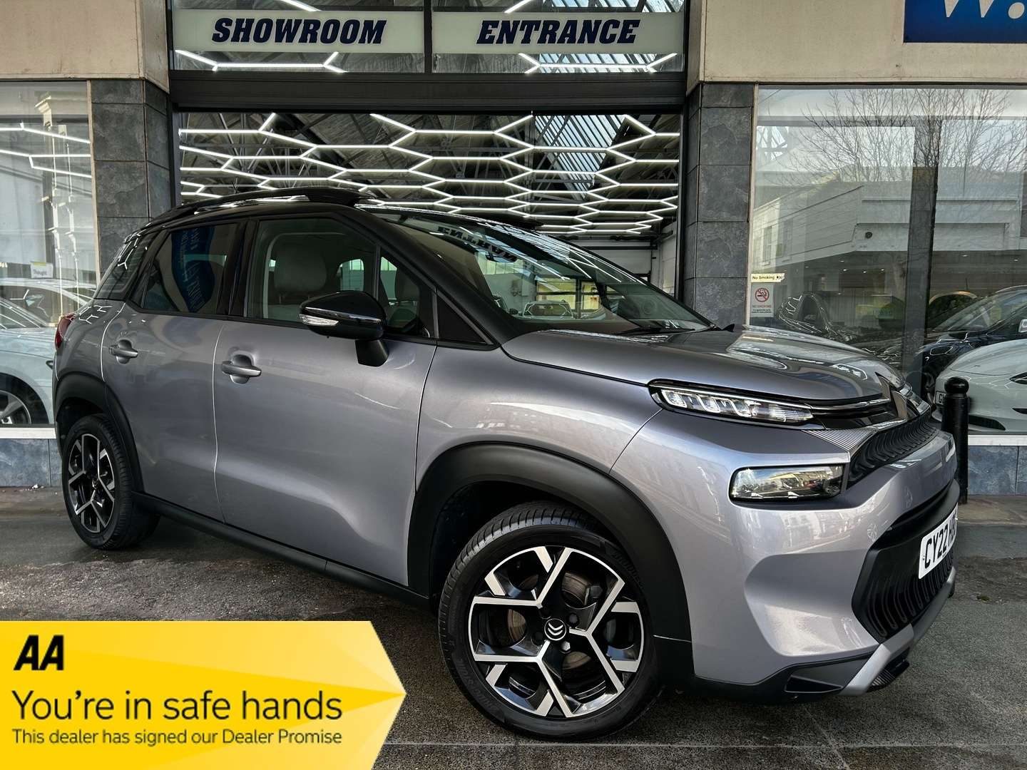 A 2022 CITROEN C3 AIRCROSS 1.2 PureTech Shine Plus SUV Petrol Manual Euro 6 (s/s) (110 ps) 5dr A 2022 CITROEN C3 AIRCROSS 1.2 PureTech Shine Plus SUV Petrol Manual Euro 6 (s/s) (110 ps) 5dr