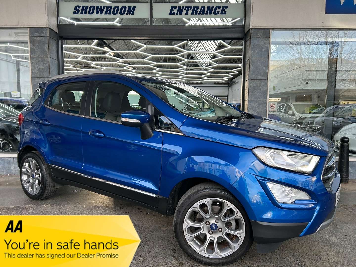 A 2019 FORD ECOSPORT 1.0T EcoBoost GPF Titanium SUV Petrol Manual Euro 6 (s/s) (125 ps) 5dr A 2019 FORD ECOSPORT 1.0T EcoBoost GPF Titanium SUV Petrol Manual Euro 6 (s/s) (125 ps) 5dr