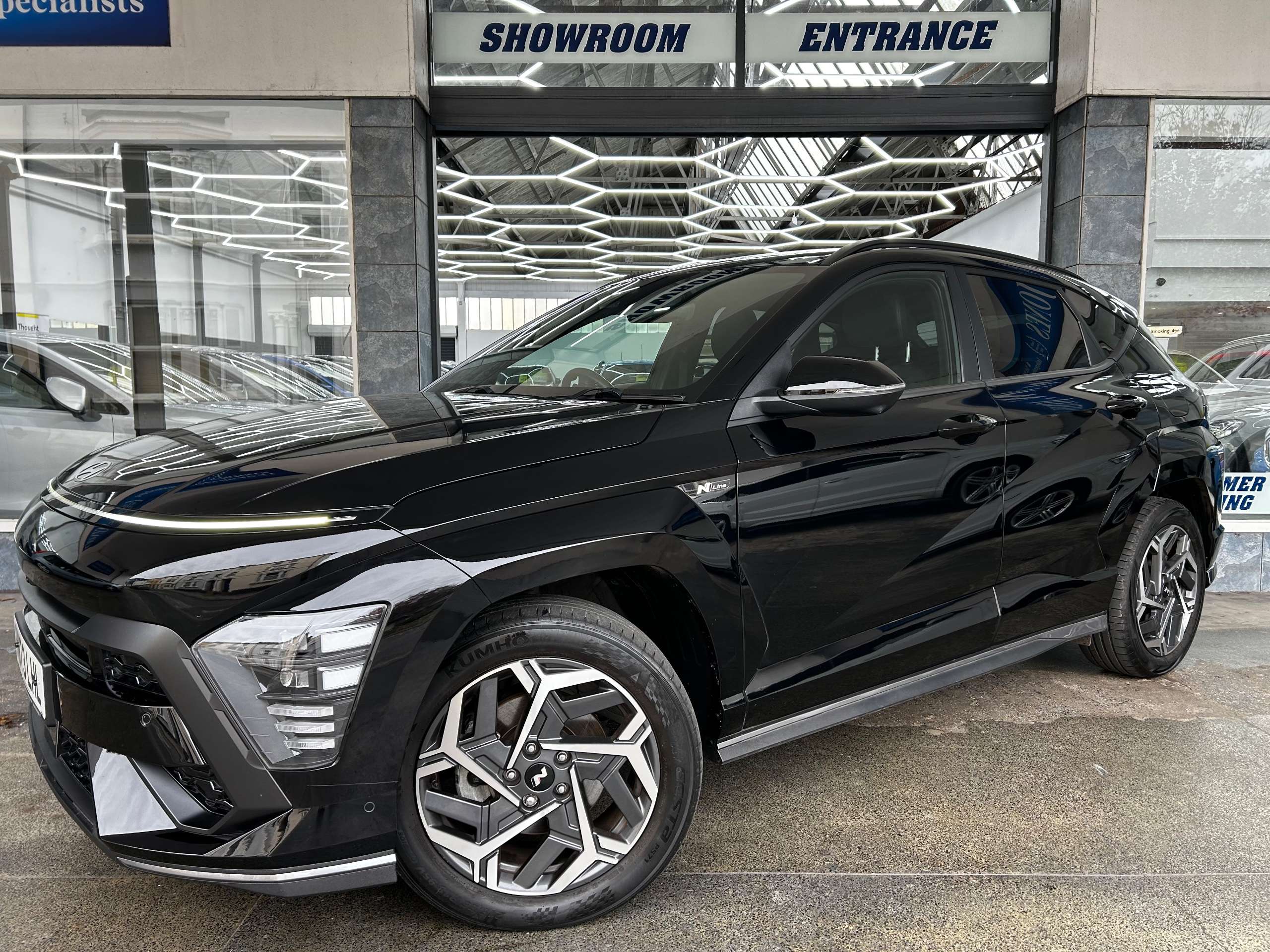 A 2023 HYUNDAI KONA 1.6 h-GDi N Line S SUV 5dr Petrol Hybrid DCT Euro 6 (s/s) (141 ps) A 2023 HYUNDAI KONA 1.6 h-GDi N Line S SUV 5dr Petrol Hybrid DCT Euro 6 (s/s) (141 ps)