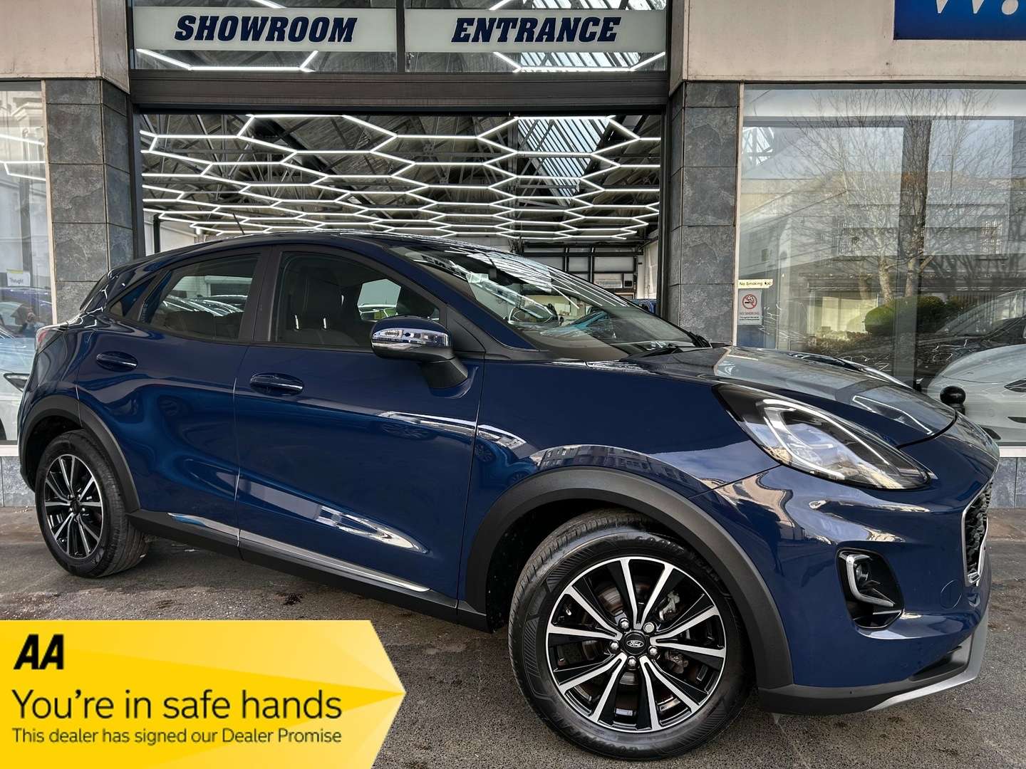 A 2022 FORD PUMA 1.0T EcoBoost MHEV Titanium SUV Petrol Hybrid Manual Euro 6 (s/s) (155 ps) 5dr A 2022 FORD PUMA 1.0T EcoBoost MHEV Titanium SUV Petrol Hybrid Manual Euro 6 (s/s) (155 ps) 5dr