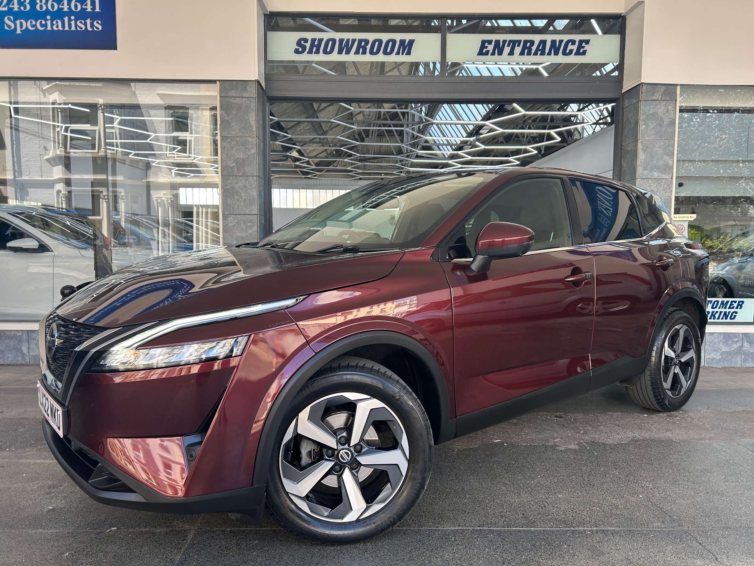 A 2022 NISSAN QASHQAI 1.3 DIG-T MHEV N-Connecta SUV Petrol Hybrid Manual Euro 6 (s/s) (140 ps) 5dr A 2022 NISSAN QASHQAI 1.3 DIG-T MHEV N-Connecta SUV Petrol Hybrid Manual Euro 6 (s/s) (140 ps) 5dr