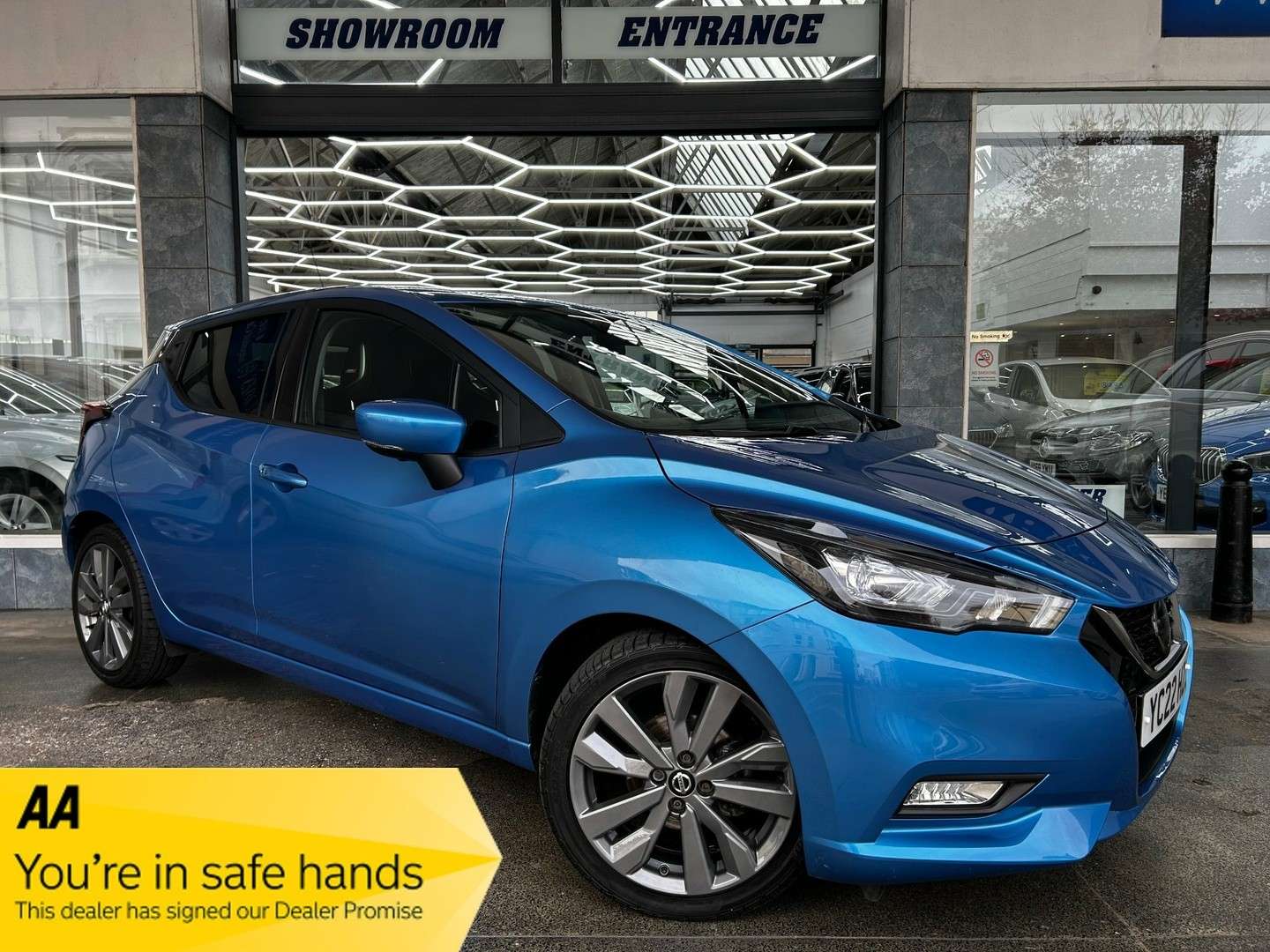 A 2022 NISSAN MICRA 1.0 IG-T Tekna Hatchback Petrol XTRON Euro 6 (s/s) (92 ps) 5dr A 2022 NISSAN MICRA 1.0 IG-T Tekna Hatchback Petrol XTRON Euro 6 (s/s) (92 ps) 5dr