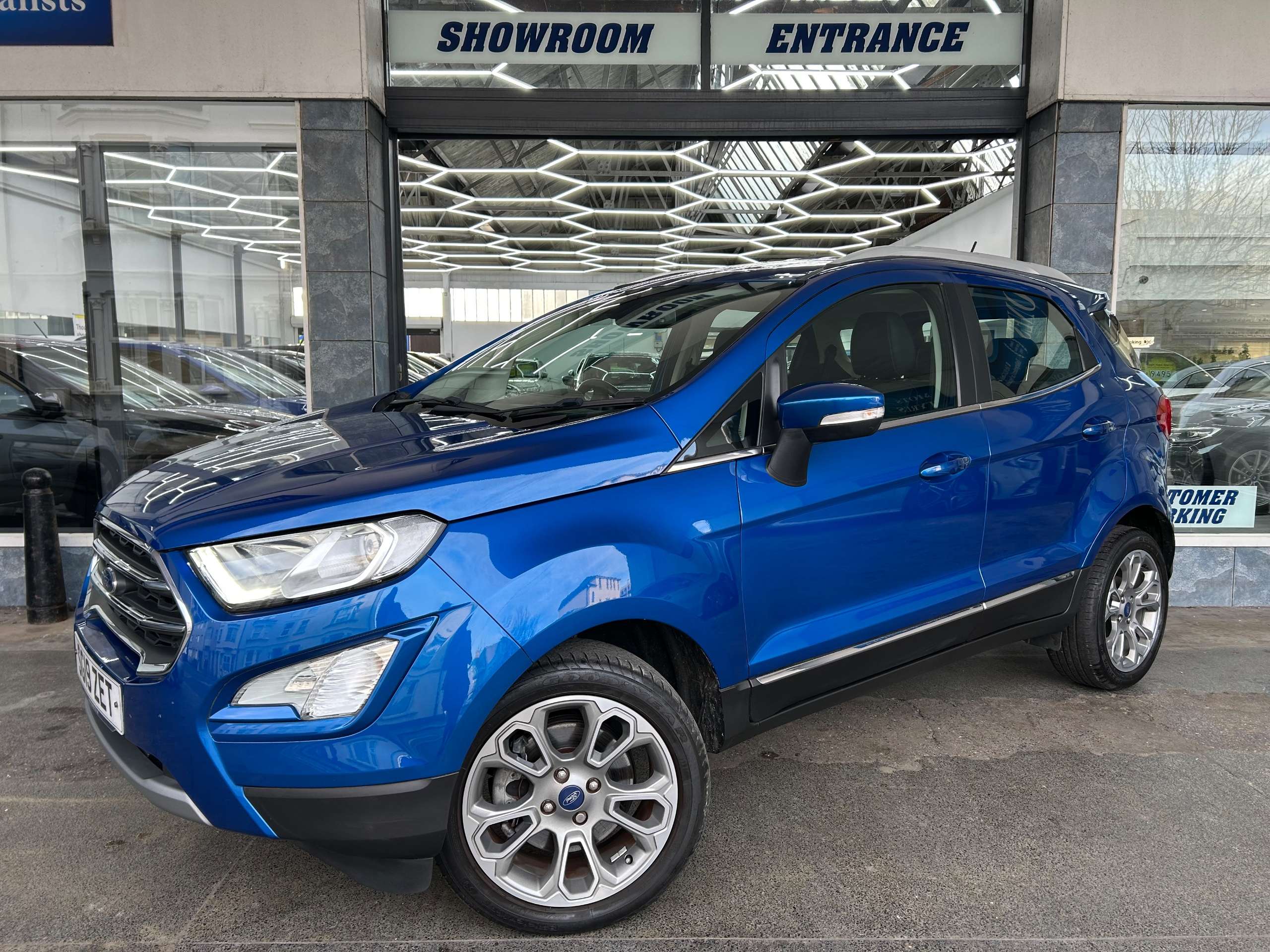 A 2019 FORD ECOSPORT 1.0T EcoBoost GPF Titanium SUV Petrol Manual Euro 6 (s/s) (125 ps) 5dr A 2019 FORD ECOSPORT 1.0T EcoBoost GPF Titanium SUV Petrol Manual Euro 6 (s/s) (125 ps) 5dr