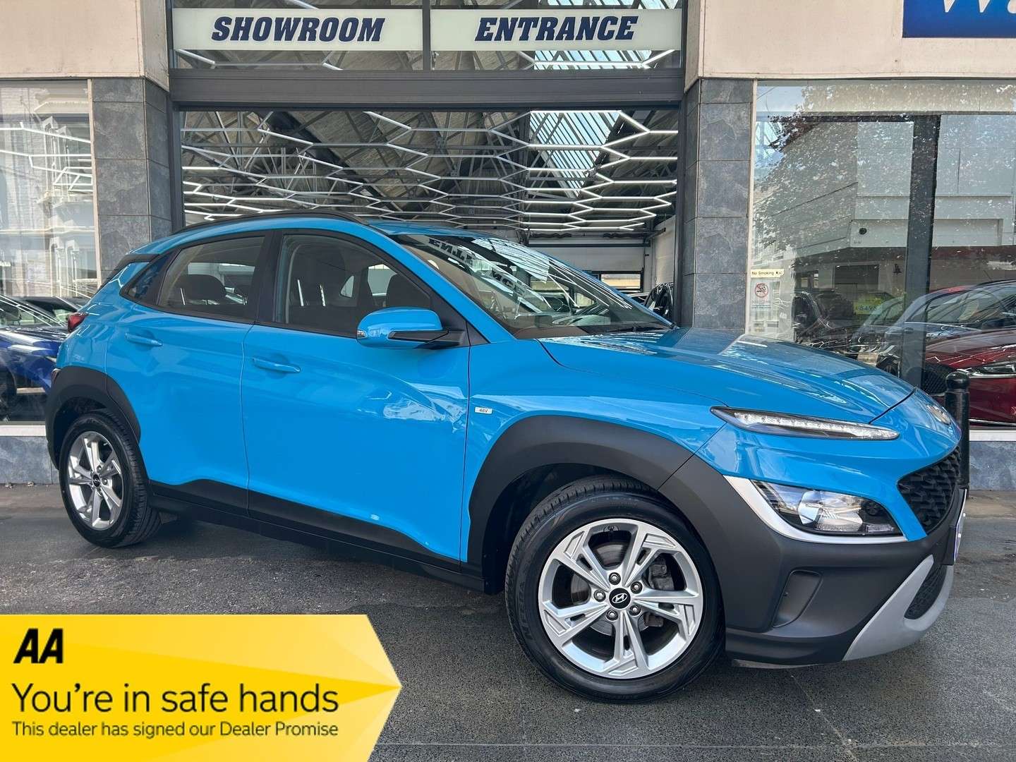 A 2023 HYUNDAI KONA 1.0 T-GDi MHEV SE Connect SUV Petrol Hybrid Manual Euro 6 (s/s) (120 ps) 5dr A 2023 HYUNDAI KONA 1.0 T-GDi MHEV SE Connect SUV Petrol Hybrid Manual Euro 6 (s/s) (120 ps) 5dr