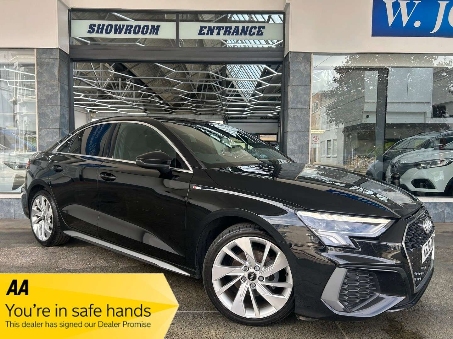 A 2022 AUDI A3 1.0 TFSI 30 S line Saloon Petrol Manual Euro 6 (s/s) (110 ps) 4dr A 2022 AUDI A3 1.0 TFSI 30 S line Saloon Petrol Manual Euro 6 (s/s) (110 ps) 4dr