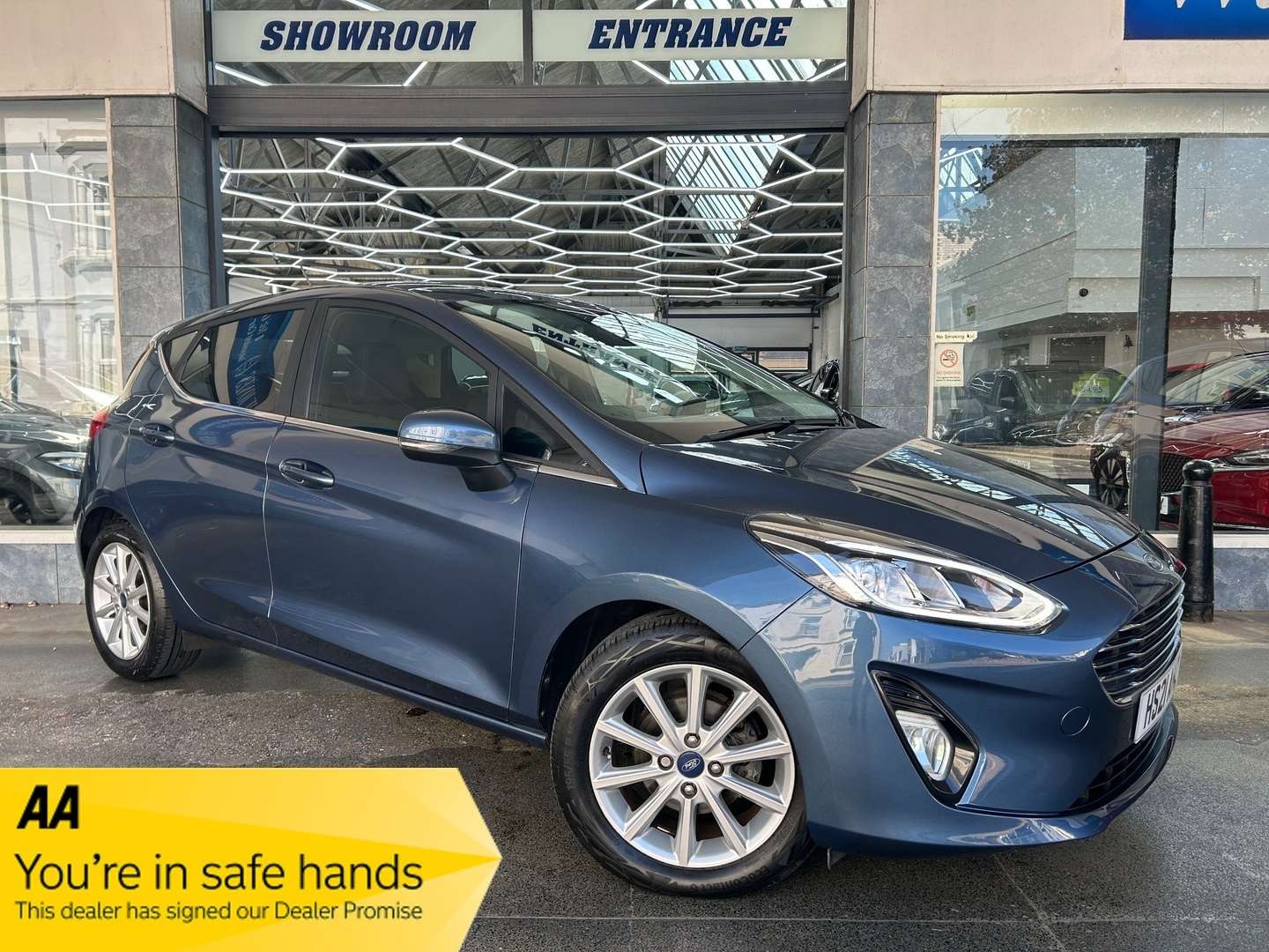 A 2021 FORD FIESTA 1.0T EcoBoost MHEV Titanium Hatchback Petrol Manual Euro 6 (s/s) (125 ps) 5dr A 2021 FORD FIESTA 1.0T EcoBoost MHEV Titanium Hatchback Petrol Manual Euro 6 (s/s) (125 ps) 5dr