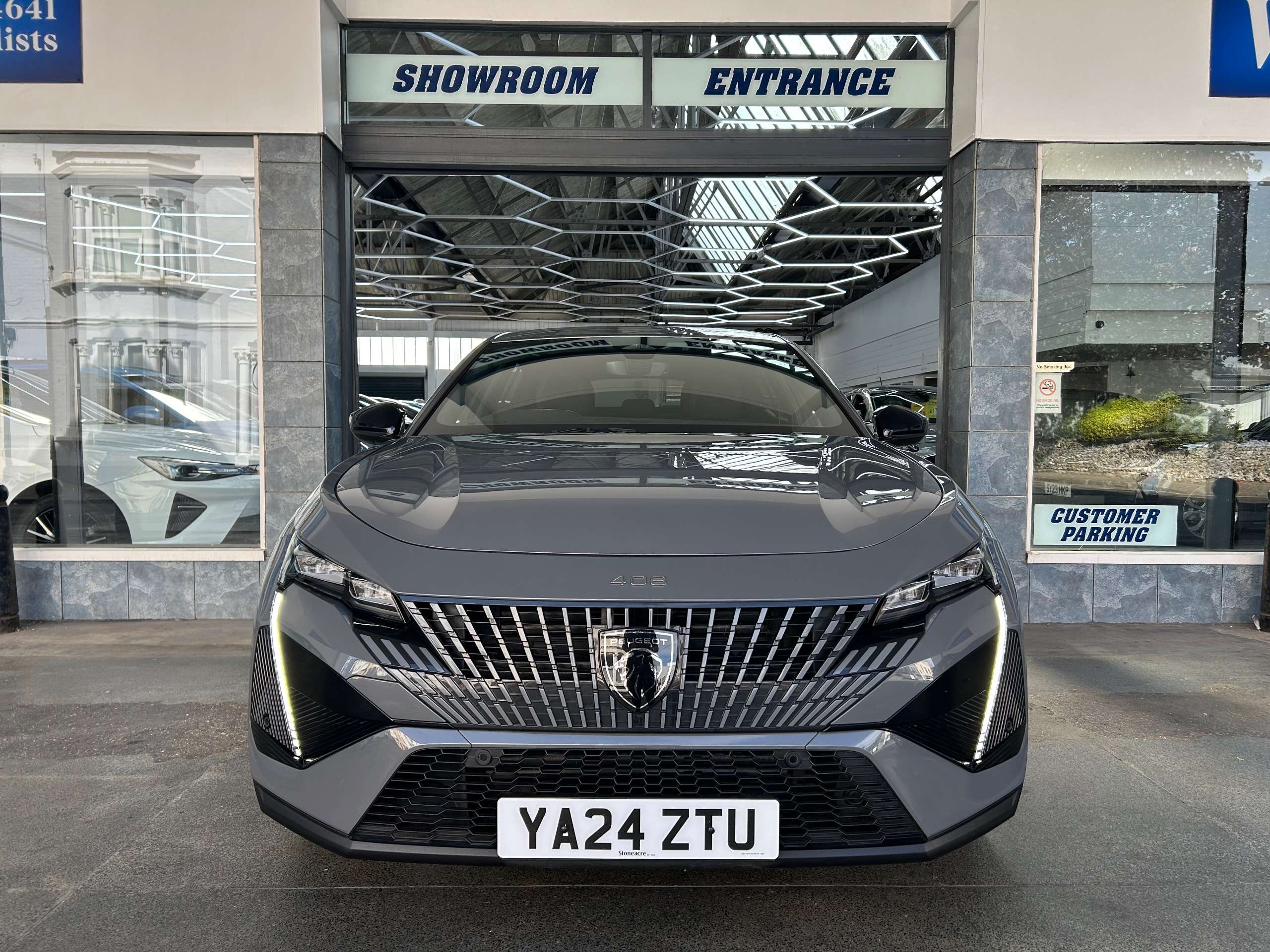 A 2024 PEUGEOT 408 1.2 PureTech GT Fastback Petrol EAT Euro 6 (s/s) (130 ps) 5dr A 2024 PEUGEOT 408 1.2 PureTech GT Fastback Petrol EAT Euro 6 (s/s) (130 ps) 5dr