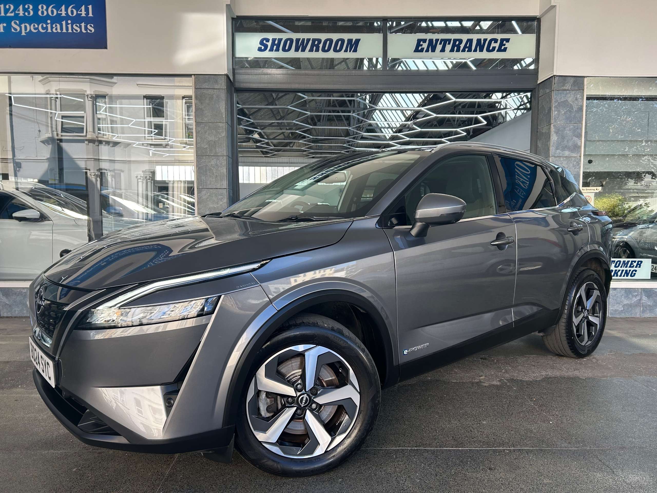 A 2024 NISSAN QASHQAI 1.5 h e-POWER N-Connecta SUV Petrol Hybrid Auto Euro 6 (s/s) (190 ps) 5dr A 2024 NISSAN QASHQAI 1.5 h e-POWER N-Connecta SUV Petrol Hybrid Auto Euro 6 (s/s) (190 ps) 5dr