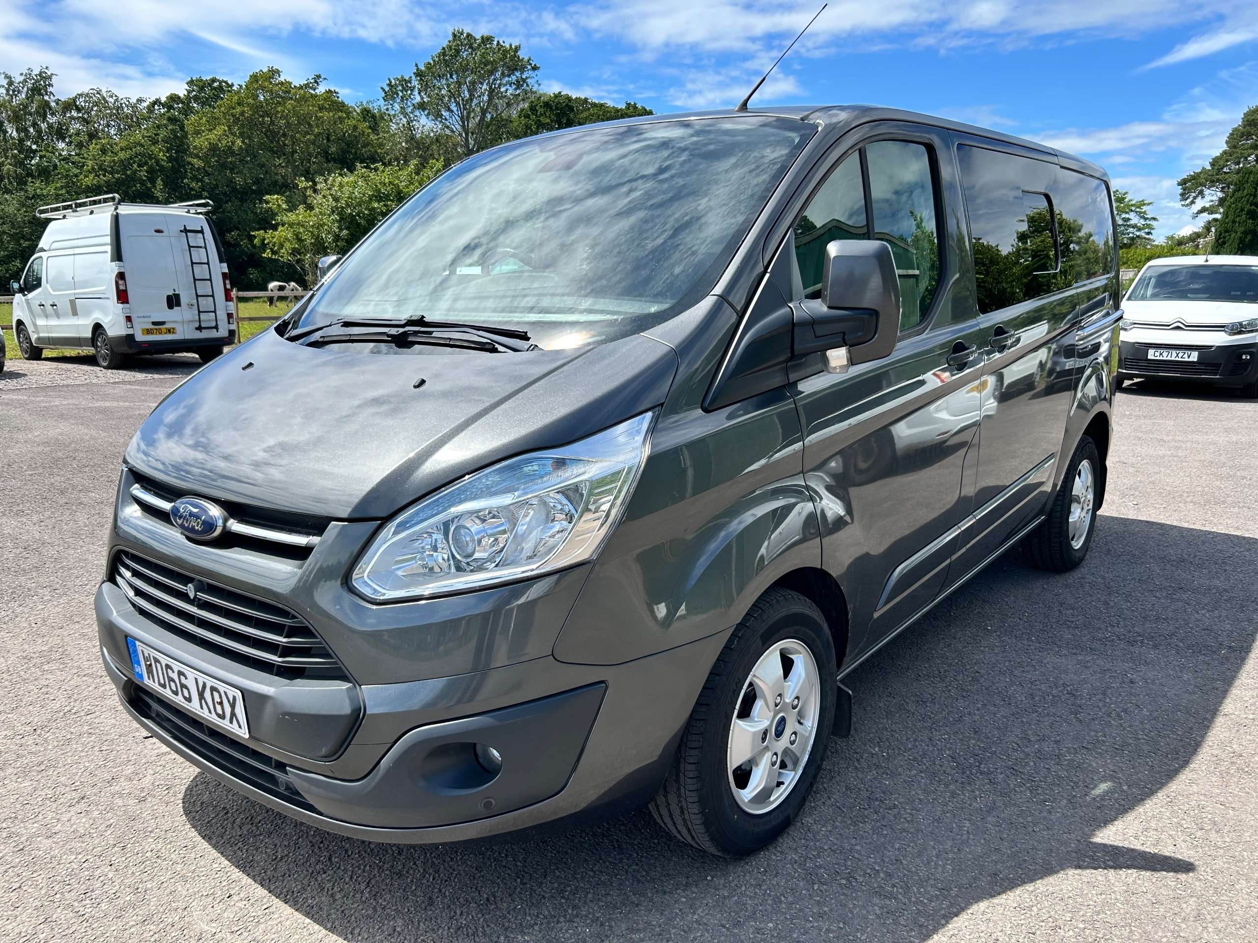 2017 FORD TRANSIT CUSTOM 2017 FORD TRANSIT CUSTOM