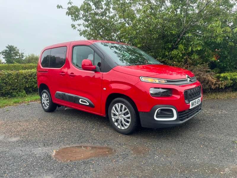 A 2019 CITROEN BERLINGO 1.5 BlueHDi Feel M MPV Euro 6 (s/s) WAV Conversion A 2019 CITROEN BERLINGO 1.5 BlueHDi Feel M MPV Euro 6 (s/s) WAV Conversion