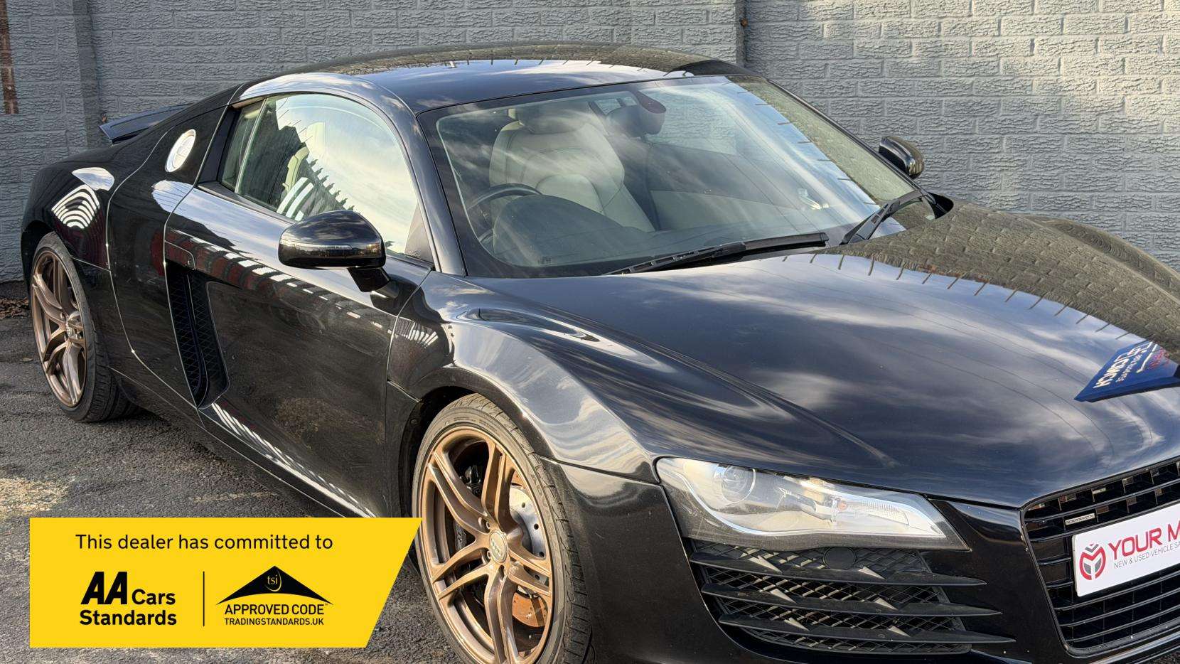 A 2008 AUDI R8 4.2 FSI V8 Coupe 2dr Petrol Manual quattro Euro 4 (420 ps) A 2008 AUDI R8 4.2 FSI V8 Coupe 2dr Petrol Manual quattro Euro 4 (420 ps)