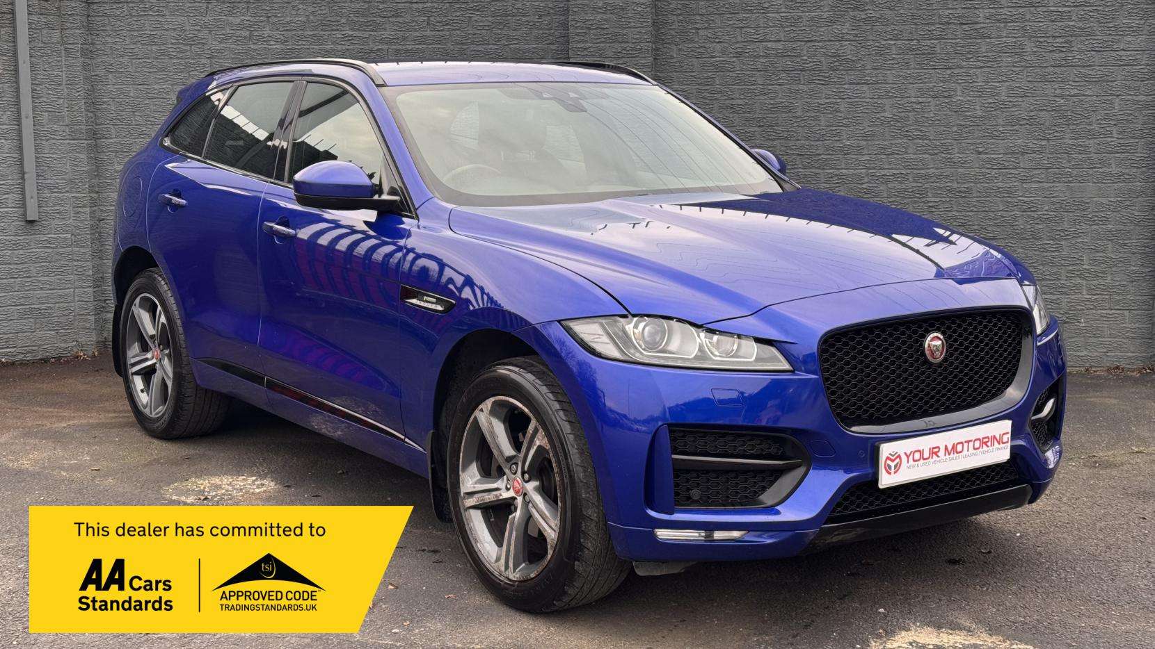 A 2017 JAGUAR F-PACE 2.0 D180 R-Sport SUV 5dr Diesel Auto Euro 6 (s/s) (180 ps) A 2017 JAGUAR F-PACE 2.0 D180 R-Sport SUV 5dr Diesel Auto Euro 6 (s/s) (180 ps)
