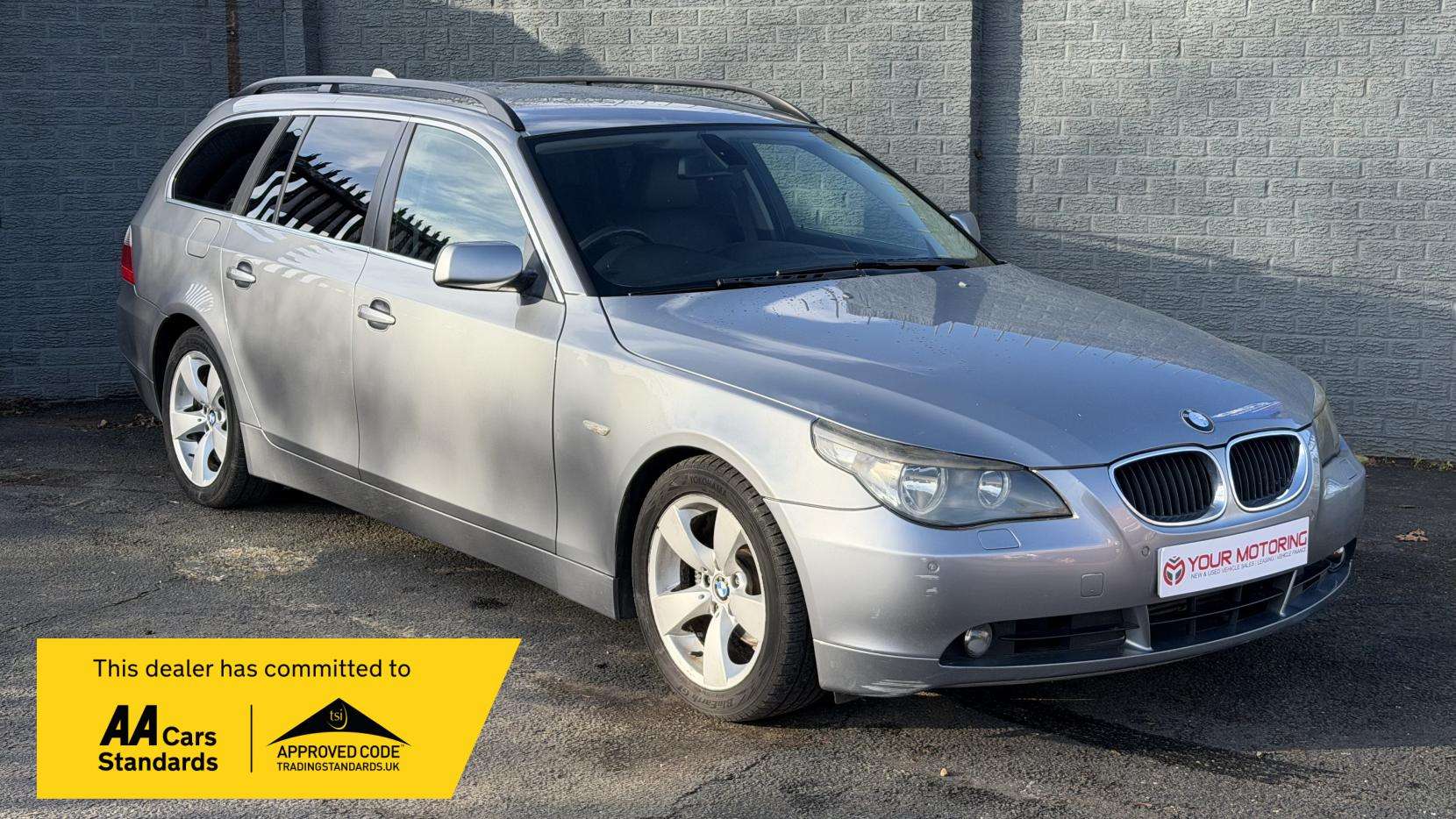 A 2005 BMW 5 SERIES 2.5 525d SE Touring 5dr Diesel Auto Euro 4 (177 ps) A 2005 BMW 5 SERIES 2.5 525d SE Touring 5dr Diesel Auto Euro 4 (177 ps)