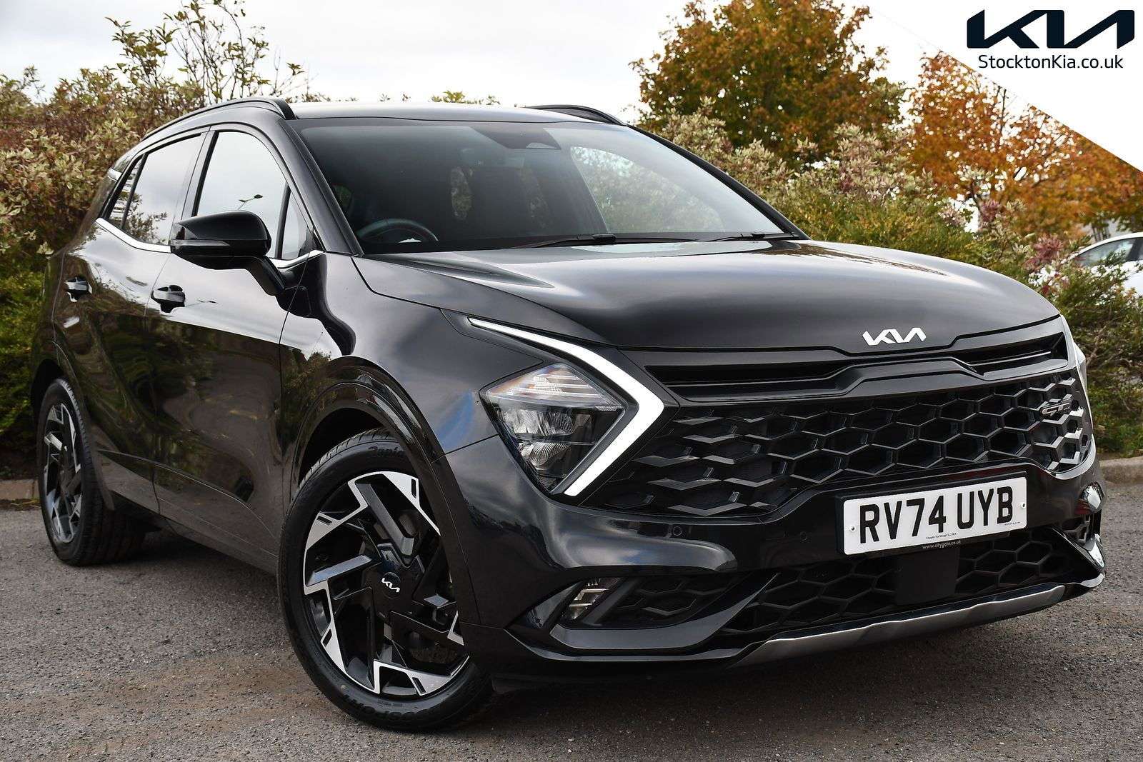 A 2024 KIA SPORTAGE 1.6 T-GDi MHEV GT-Line SUV 5dr Petrol Hybrid DCT Euro 6 (s/s) (157 bhp) A 2024 KIA SPORTAGE 1.6 T-GDi MHEV GT-Line SUV 5dr Petrol Hybrid DCT Euro 6 (s/s) (157 bhp)