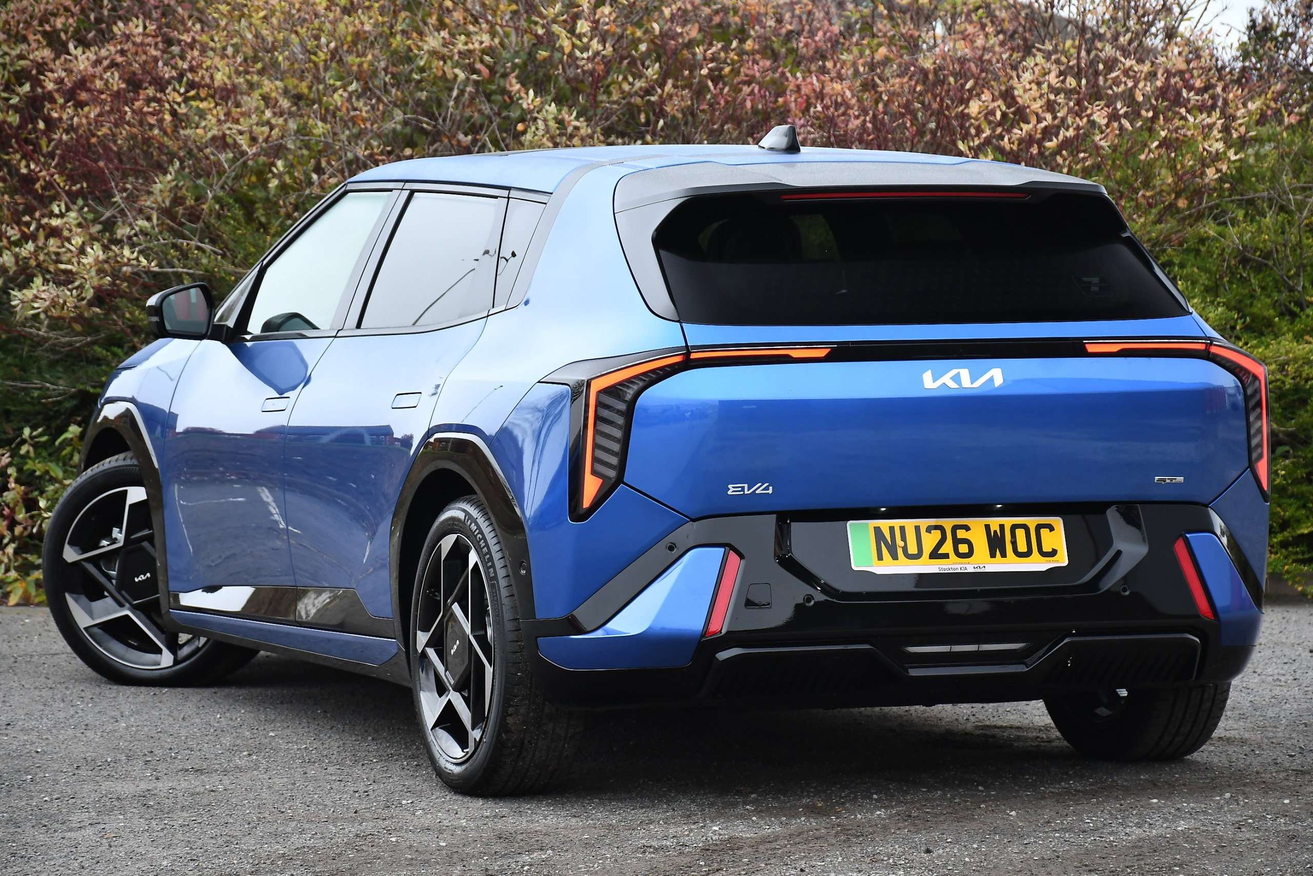 A 2026 KIA EV4 81.4kWh GT-Line S Hatchback 5dr Electric Auto (201 bhp) A 2026 KIA EV4 81.4kWh GT-Line S Hatchback 5dr Electric Auto (201 bhp)